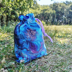 Ammonite Swirl Tarot Card Bag