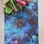 Ammonite Swirl Glass Chopping Board – Rectangular