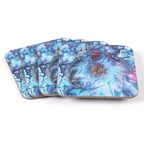 Ammonite Swirl Art Coaster