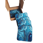Blue Dali Art Coaster