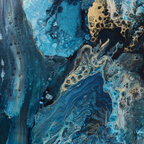Coastal Waters Glass Chopping Board – Rectangular