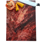Dragon’s Fire Glass Chopping Board – Rectangular