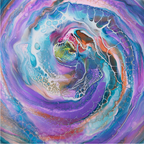 Rainbow Swirl Placemat
