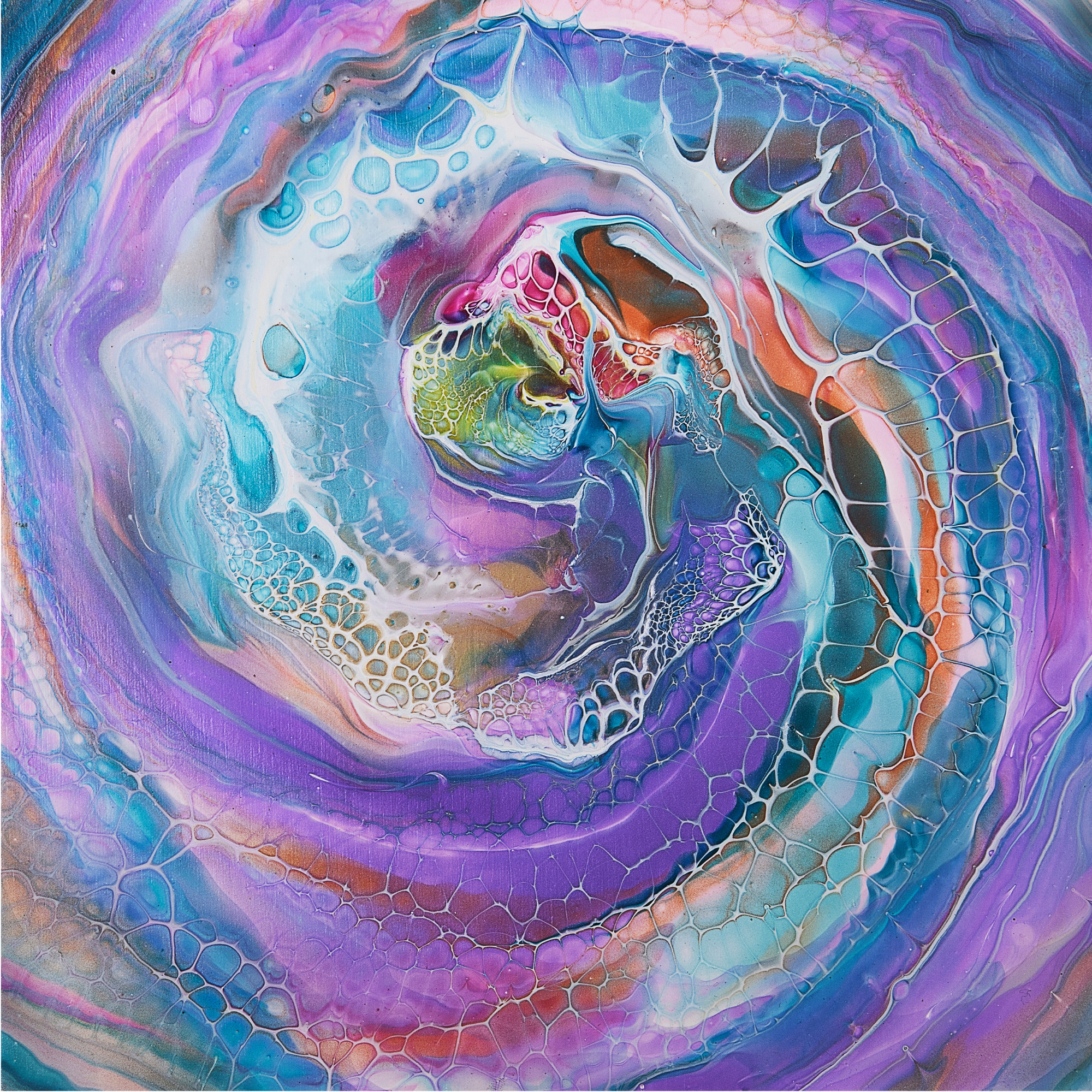 Rainbow Swirl Placemat