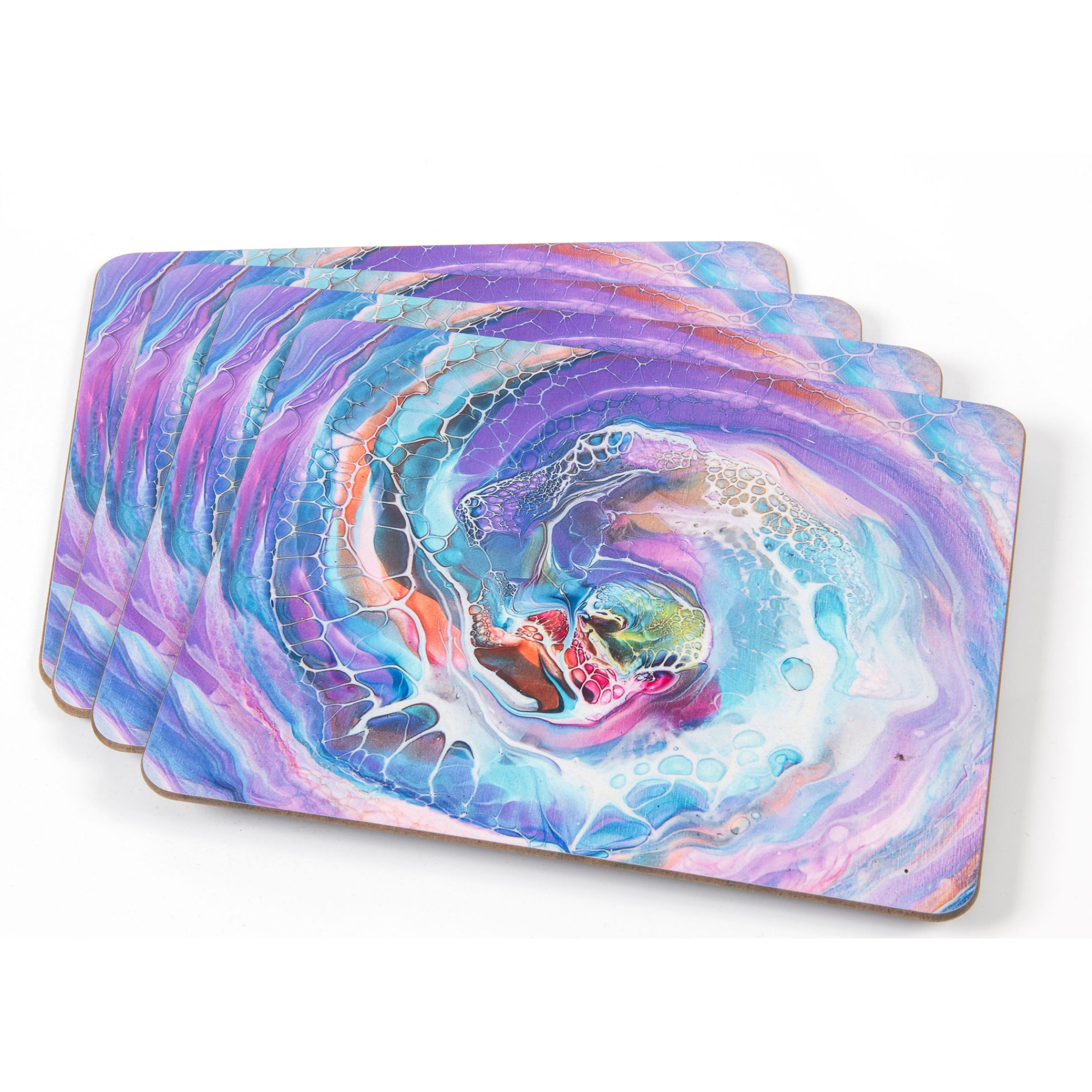 Rainbow Swirl Placemat