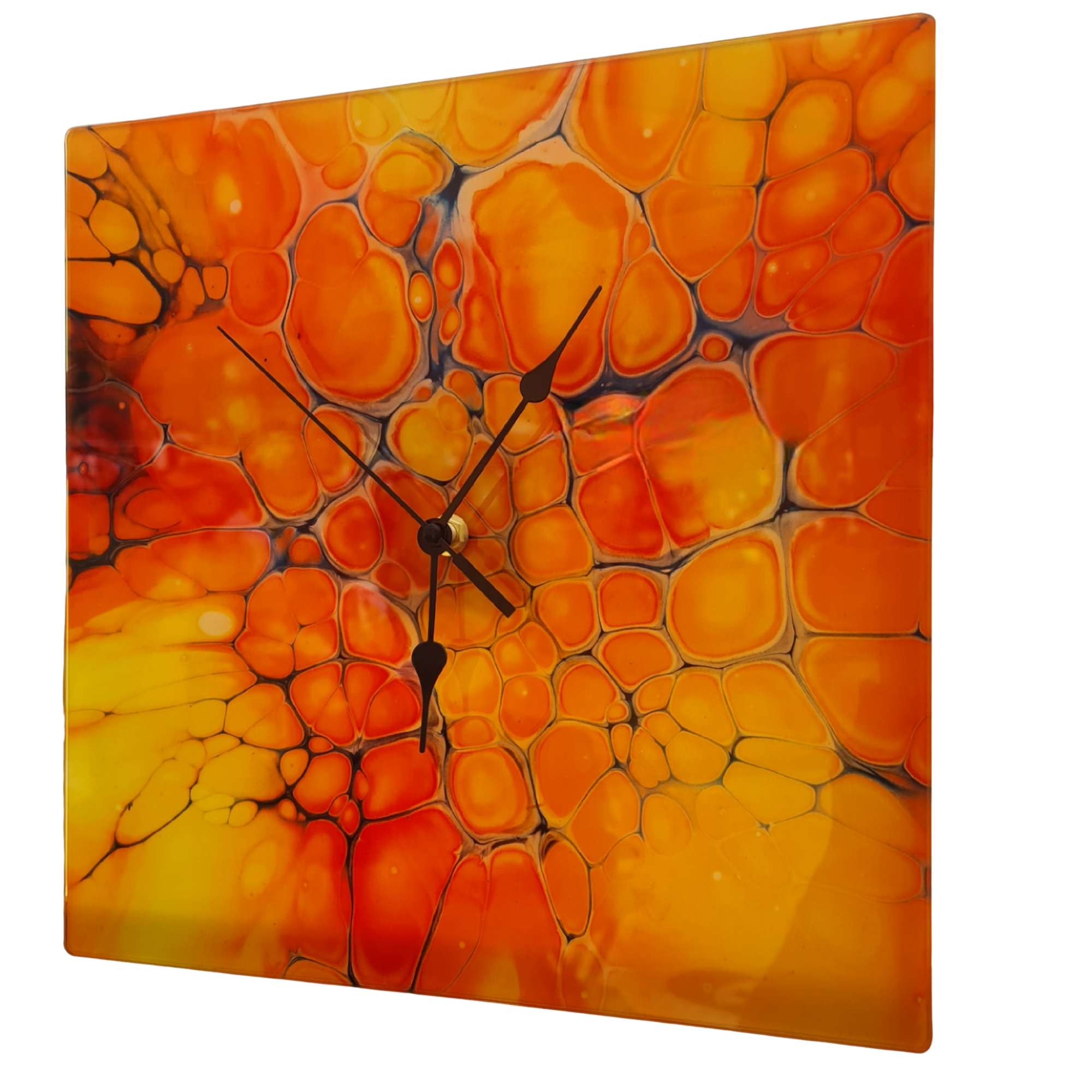 Sunshine Glass Wall Clock