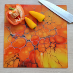 Sunshine Glass Chopping Board – Square