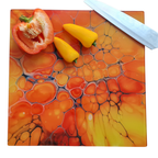 Sunshine Glass Chopping Board – Square