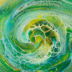 Woodland Whirl Art Card