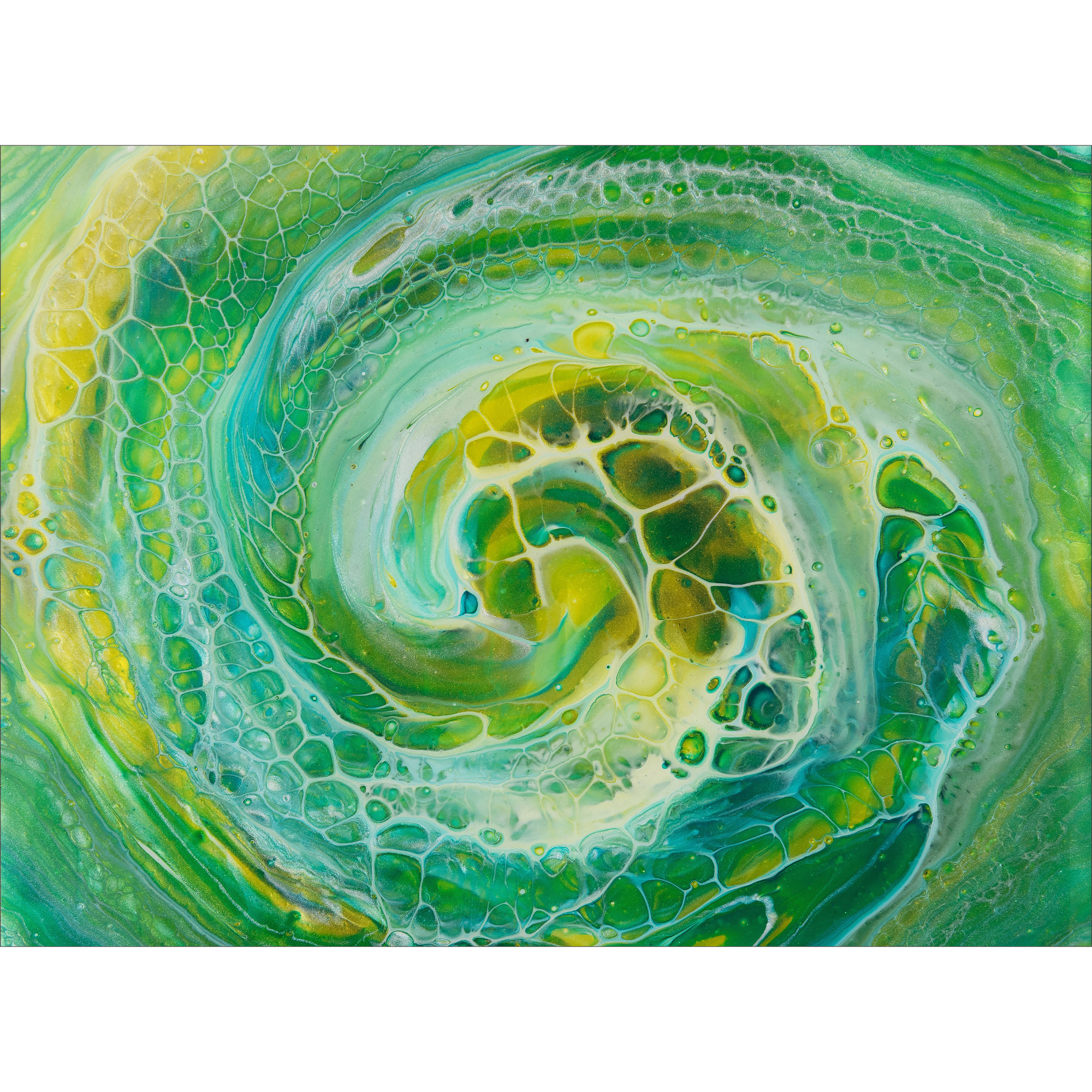 Woodland Whirl Glass Chopping Board – Rectangular