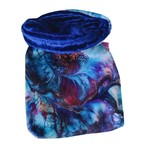 Ammonite Swirl Velvet Tarot Bag and Altar Set