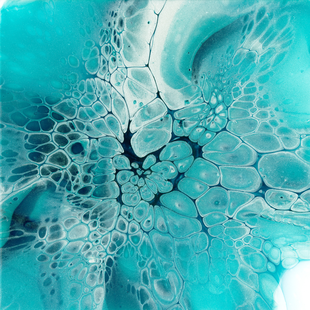Aqua Art Card