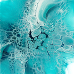 Aqua Art Card