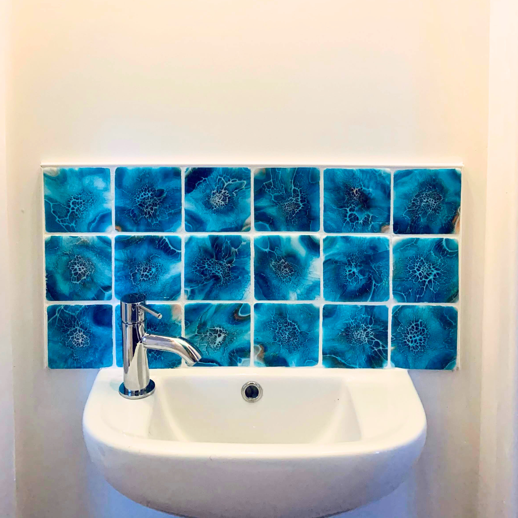 Hand Painted Tiles for Interiors