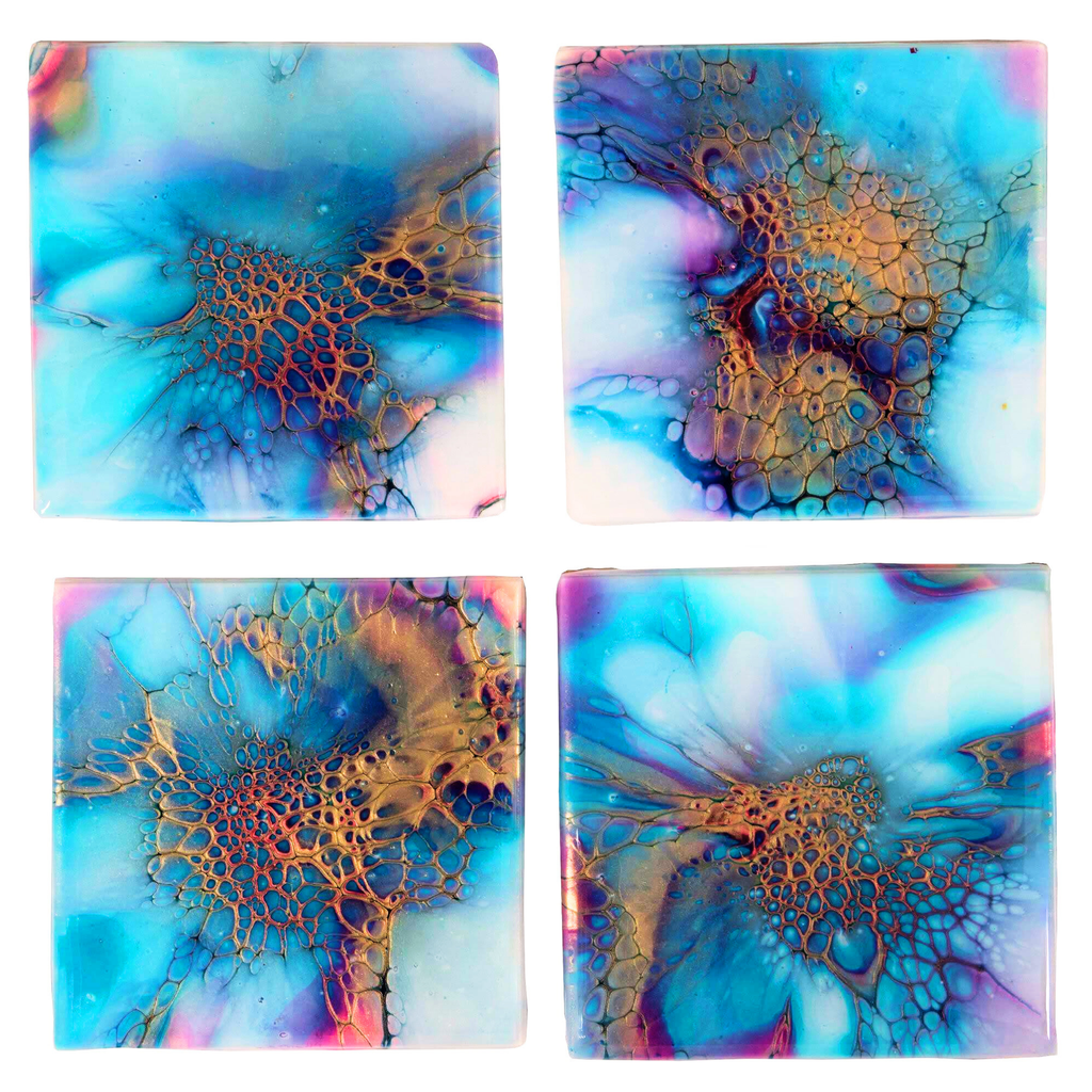 Hand painted Fantasy Tile Coaster
