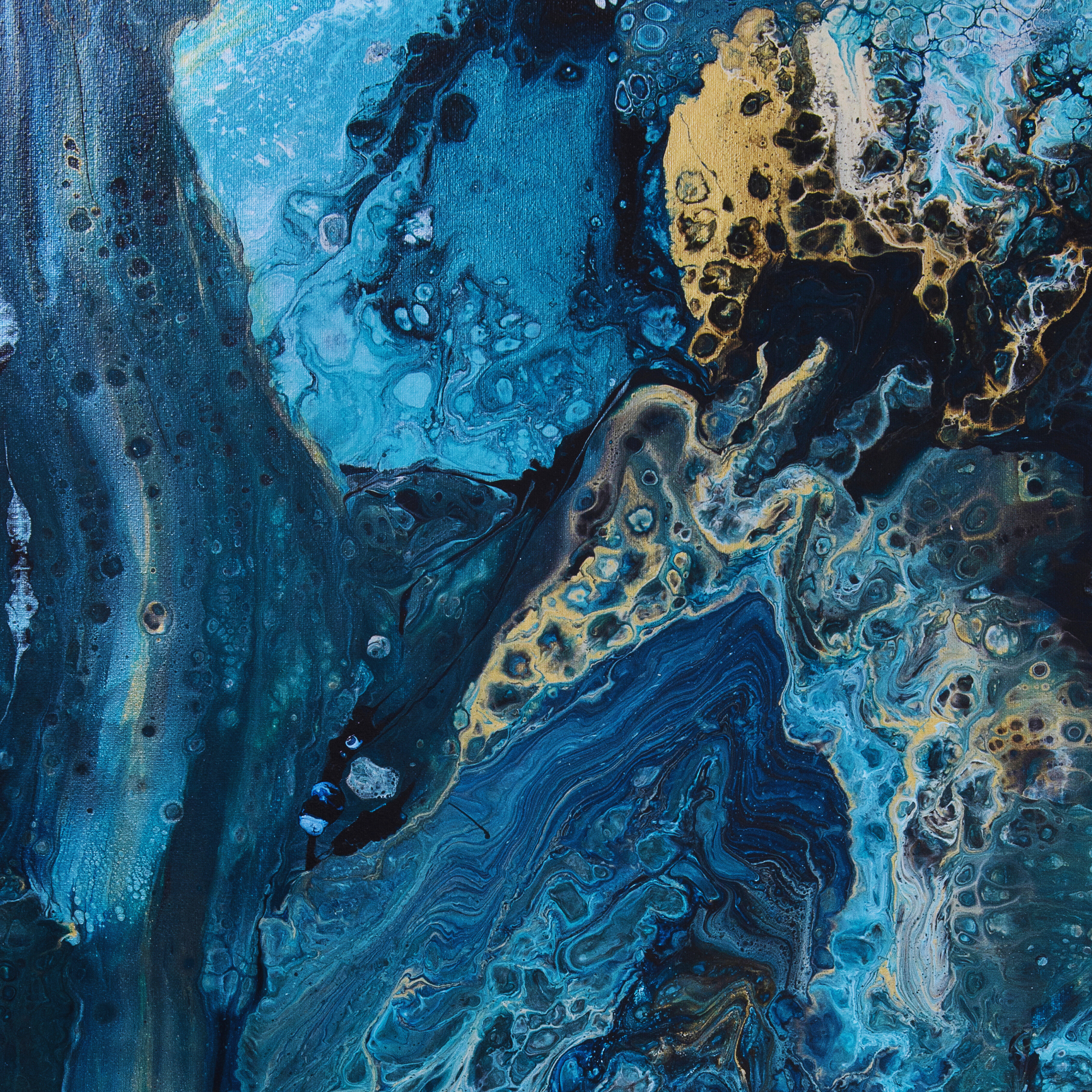 Coastal Waters Velvet Tarot Bag and Altar Cloth Set