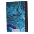 Blue Dali Lined Notebook