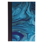 Blue Dali Lined Notebook