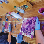 Paint Pouring & Cream Tea Workshop