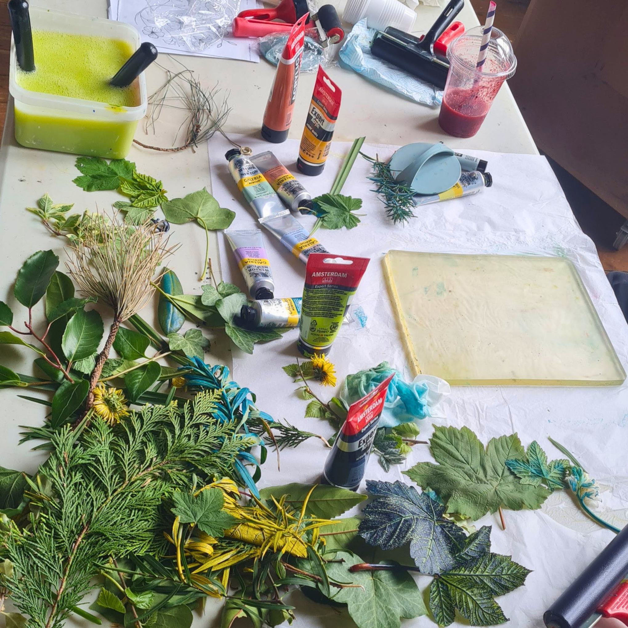 Gelli Printing Workshop – Creative Printmaking Experience
