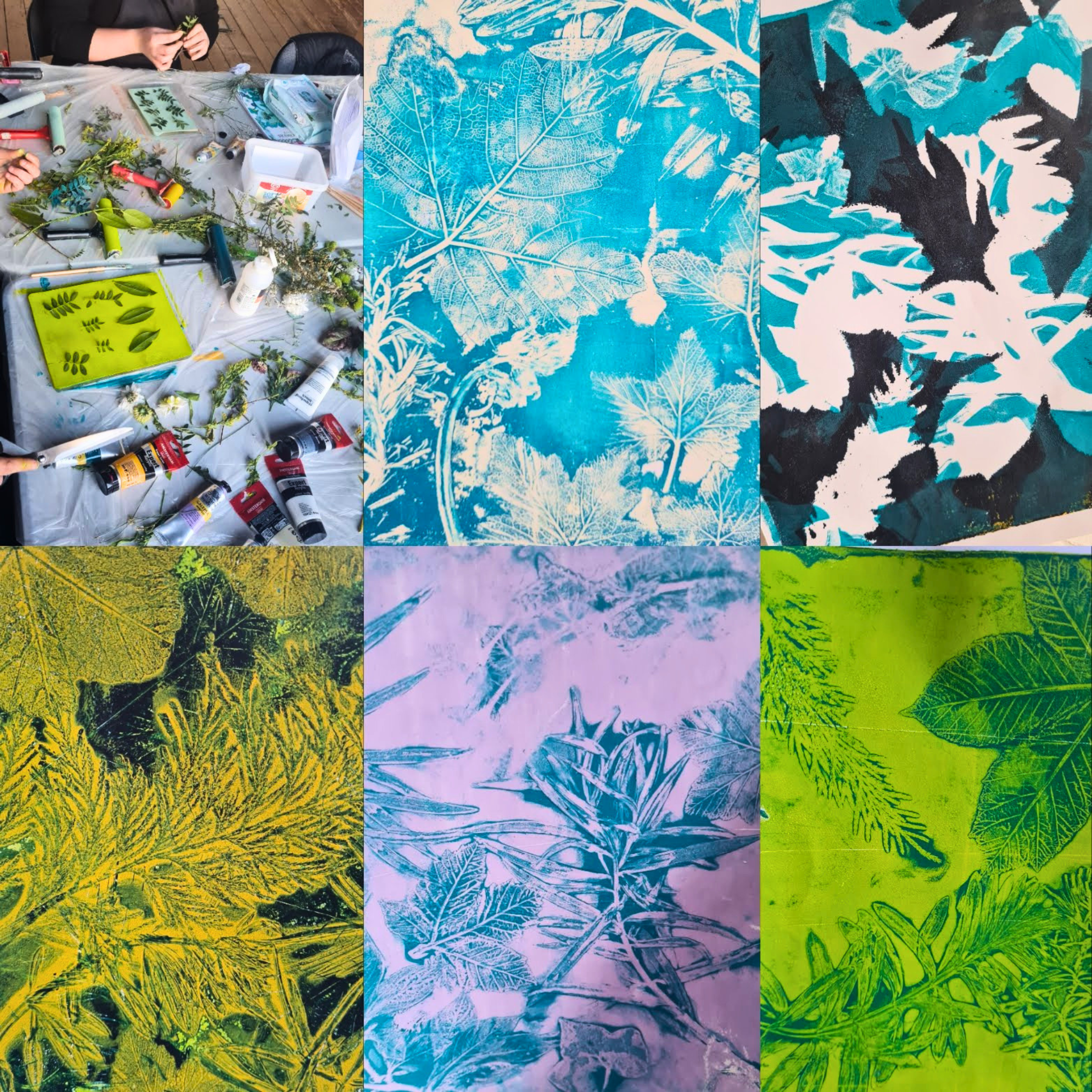 Gelli Printing Workshop – Creative Printmaking Experience