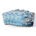 Light Rock Pool Art Coaster