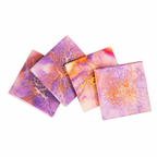 Hand Painted Summer Meadow Tile Coaster