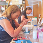 Paint Pouring & Cream Tea Workshop