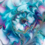 Spring Rose Art Card