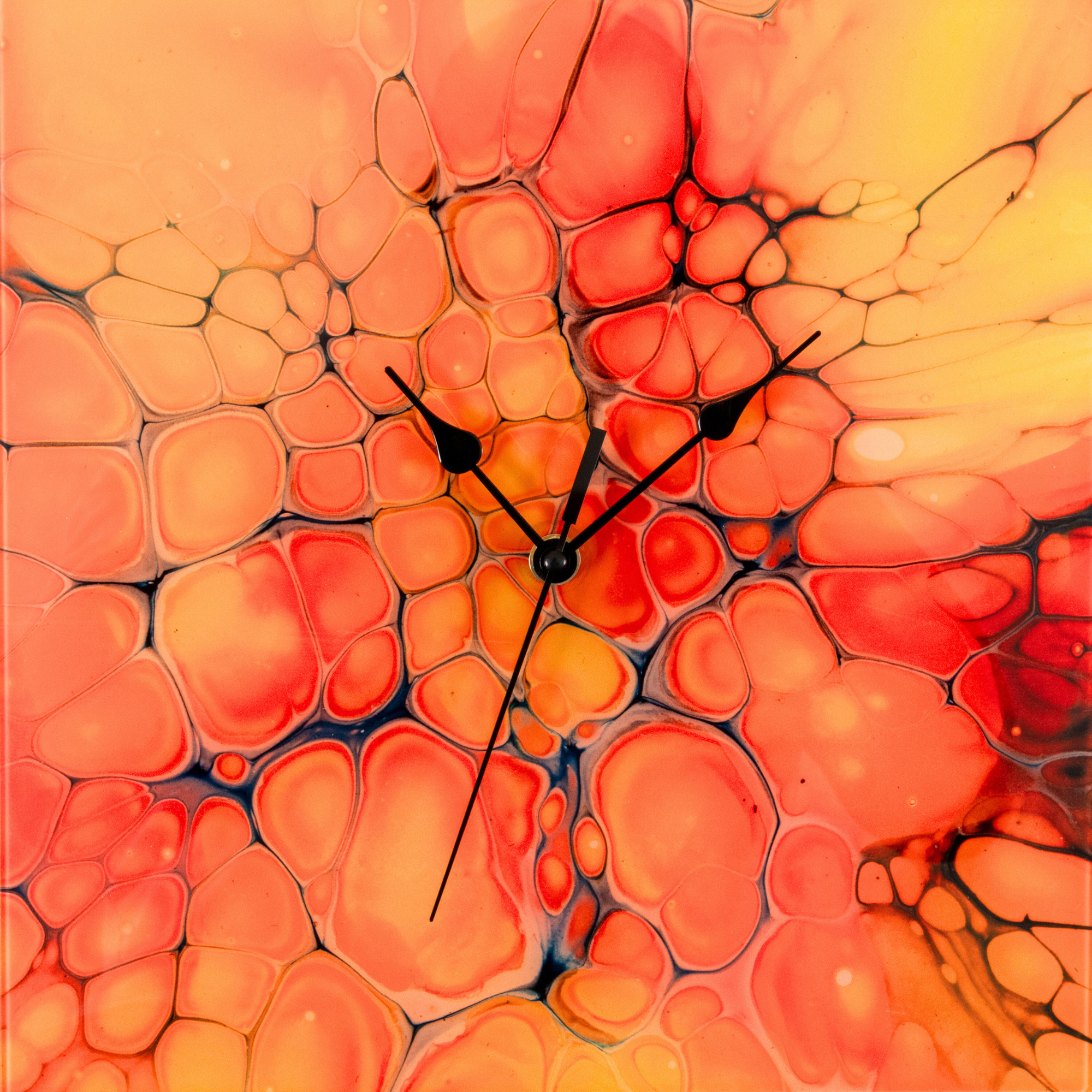 Sunshine Glass Wall Clock