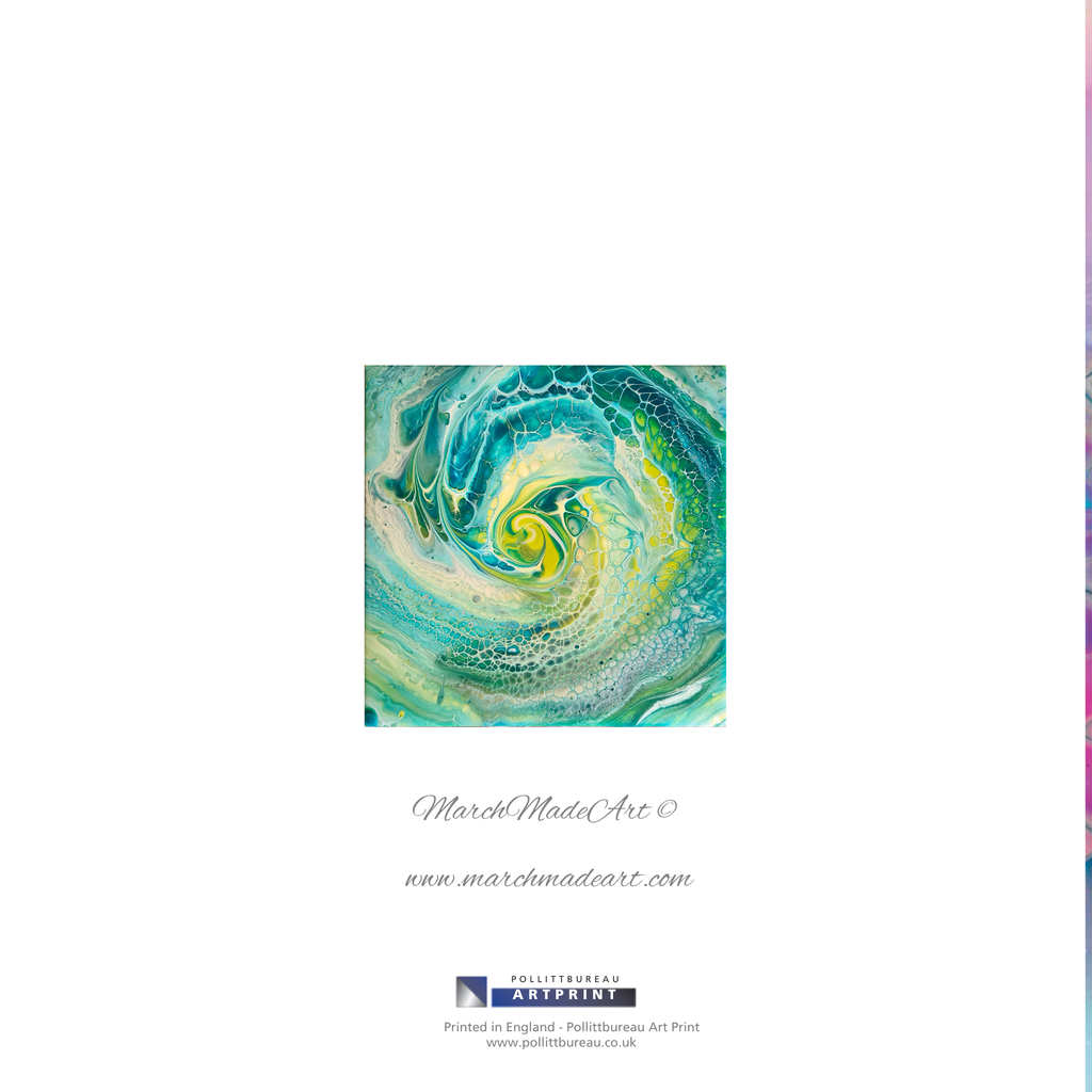 Woodland Whirl Art Card